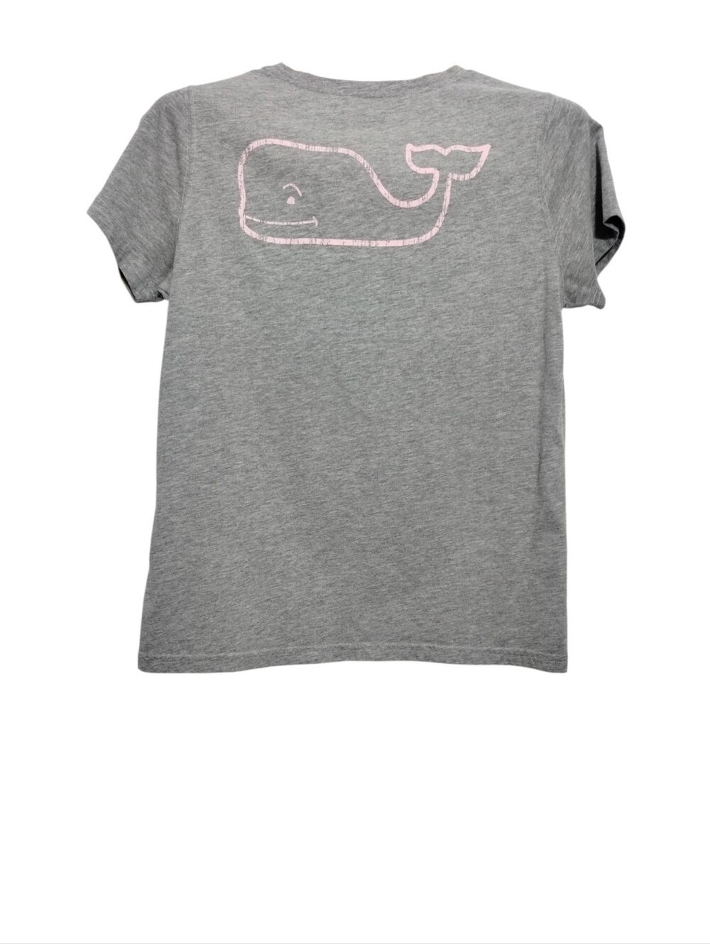 Vineyard Vines Girls L Vintage Whale Graphic Pocket Crew Short Sleeve